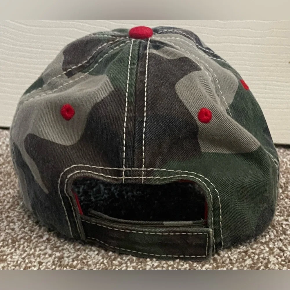 Miami Heat Camo Snapback Hat Adult Adjustable
